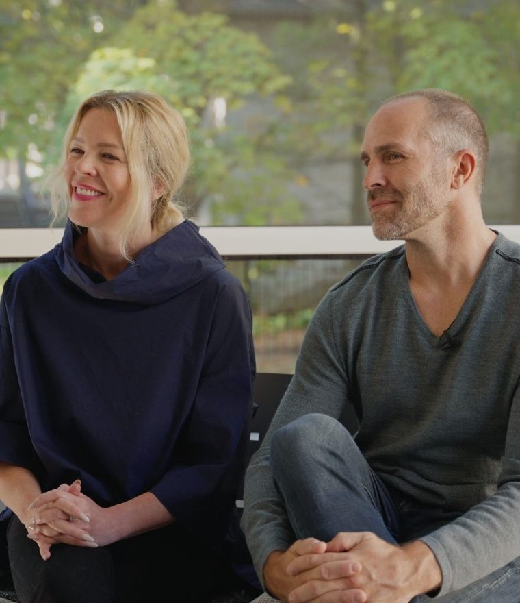 a photo of athlete Mike Weaver and his partner Carrie Rowan